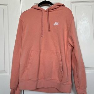 Peach Nike women’s hoodie (size medium)